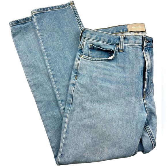 Everlane Light Blue Straight Leg Jeans - Picture 1 of 6